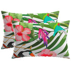 Kussensloop 2 pcs HEERLEN Zwart 50 x 75 cm Polyester