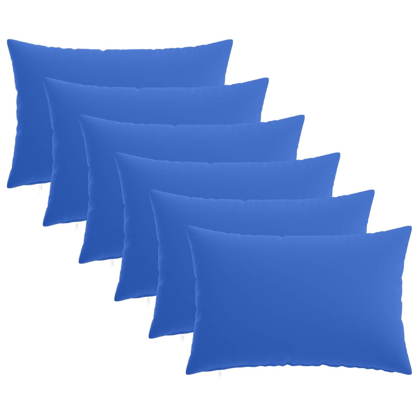 Kussensloop 6 pcs HEERLEN Koninklijk Blauw 50 x 75 cm Polyester