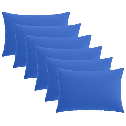 Kussensloop 6 pcs HEERLEN Koninklijk Blauw 50 x 75 cm Polyester