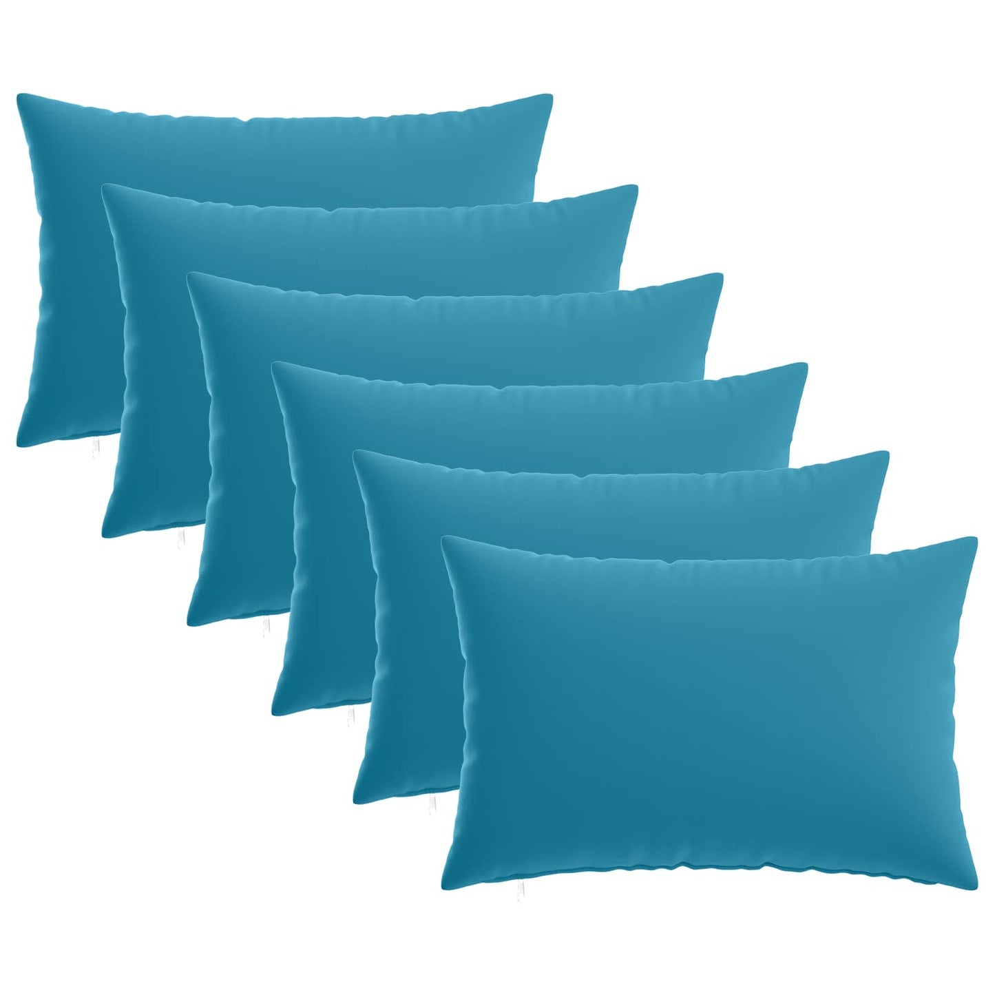 Kussensloop 6 pcs HEERLEN Lichtblauw 50 x 75 cm Polyester