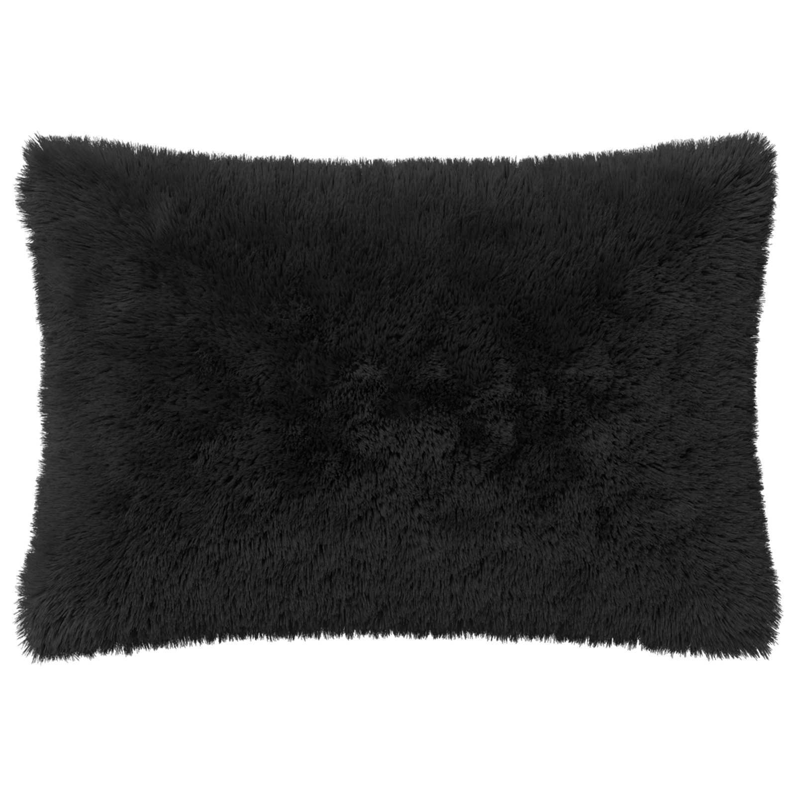 Kussensloop 6 pcs HEERLEN Zwart 50 x 75 cm PV Fleece