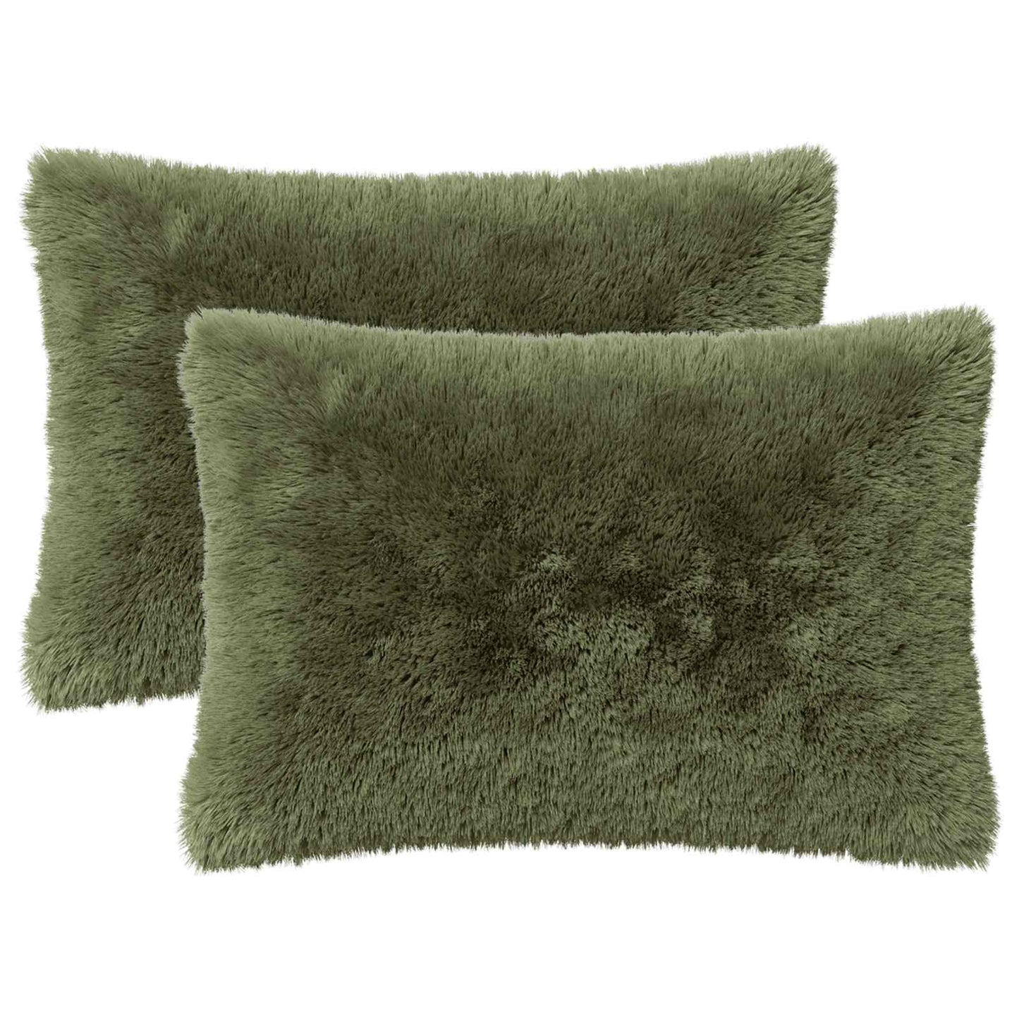 Kussensloop 2 pcs HEERLEN Groen 50 x 75 cm PV Fleece