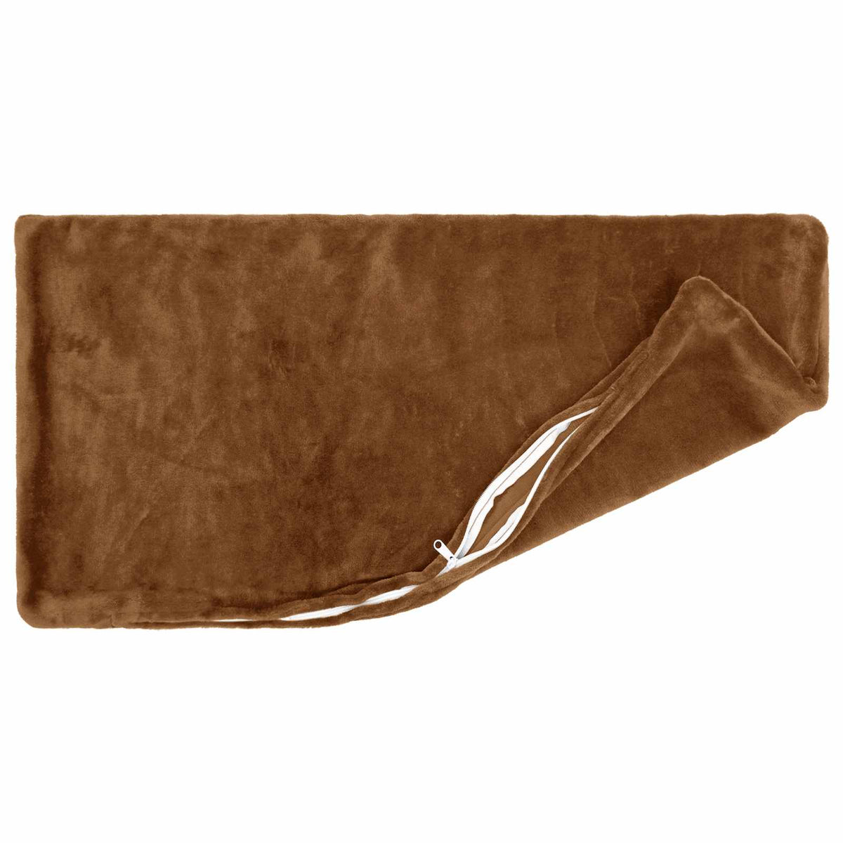 Kussensloop 6 st HEERLEN Licht Bruin 50 x 75 cm Flanel