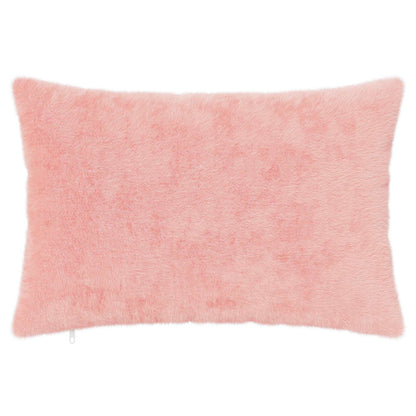 Kussensloop 2 st HEERLEN Roze 50 x 75 cm Nep Konijnenbont
