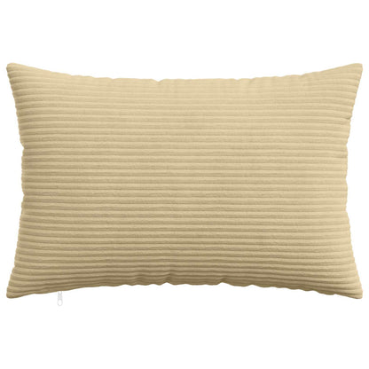 Kussensloop 2 st HEERLEN Grijs groen 50 x 80 cm corduroy