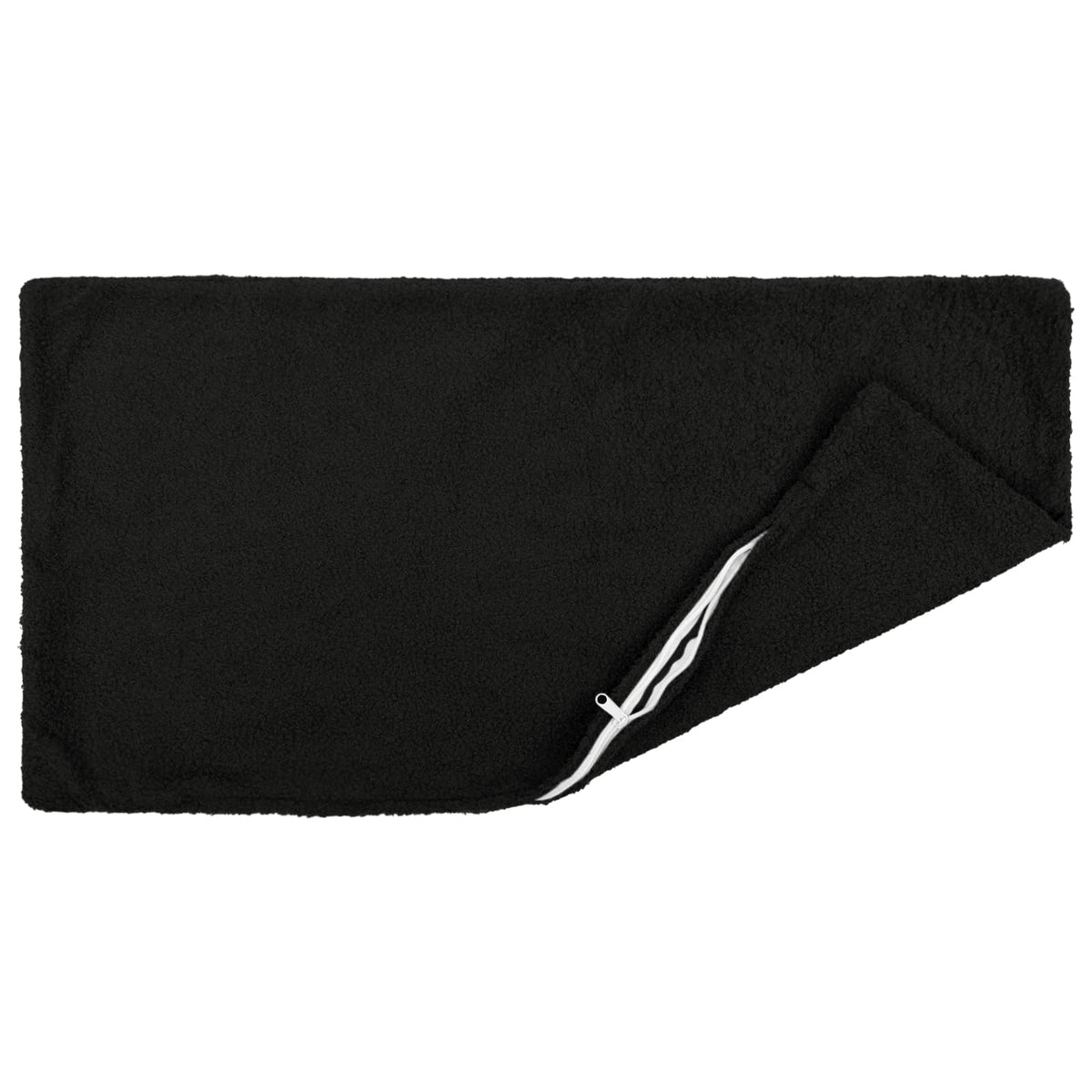 Kussensloop 6 pcs HEERLEN Zwart 50 x 80 cm Bouclé