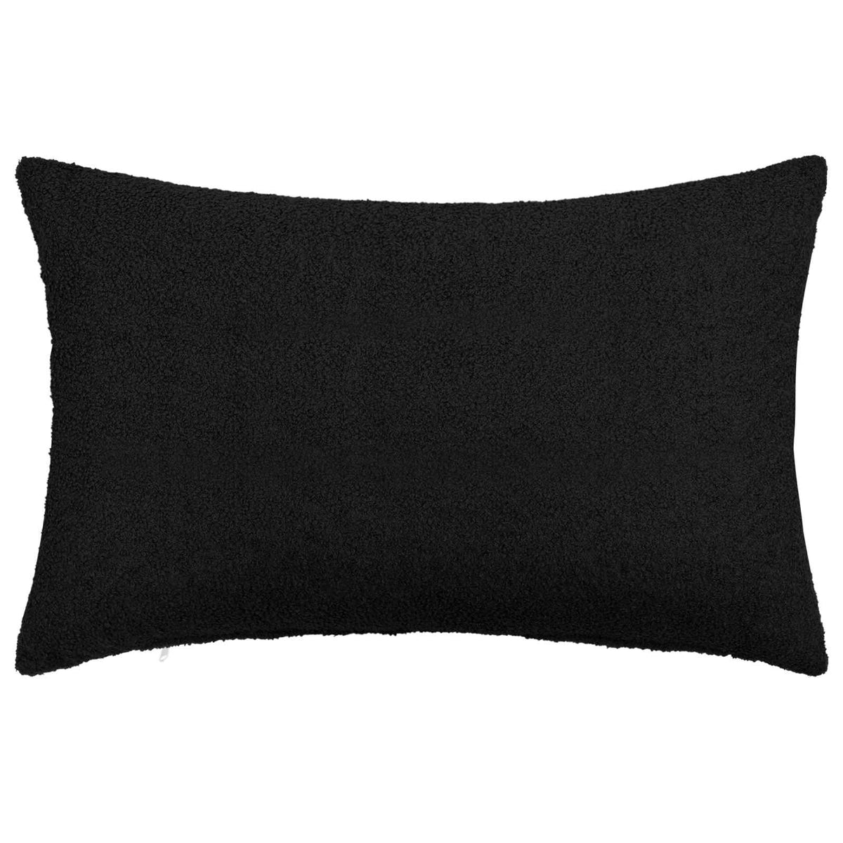 Kussensloop 6 pcs HEERLEN Zwart 50 x 80 cm Bouclé