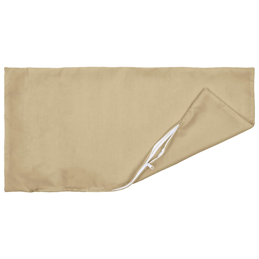 Kussensloop 6 pcs HEERLEN Beige 50 x 80 cm Polyester