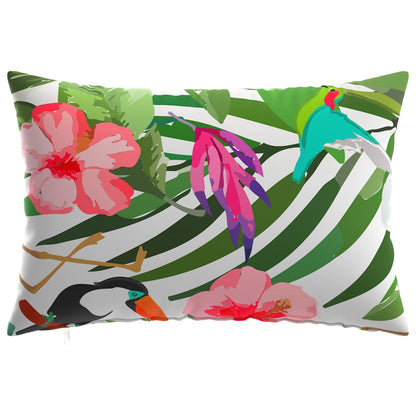 Kussensloop 6 pcs HEERLEN Zwart 50 x 80 cm Polyester