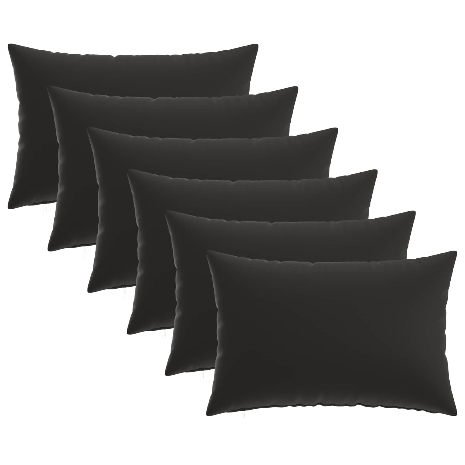 Kussensloop 6 pcs HEERLEN Meerkleurig 50 x 80 cm Polyester