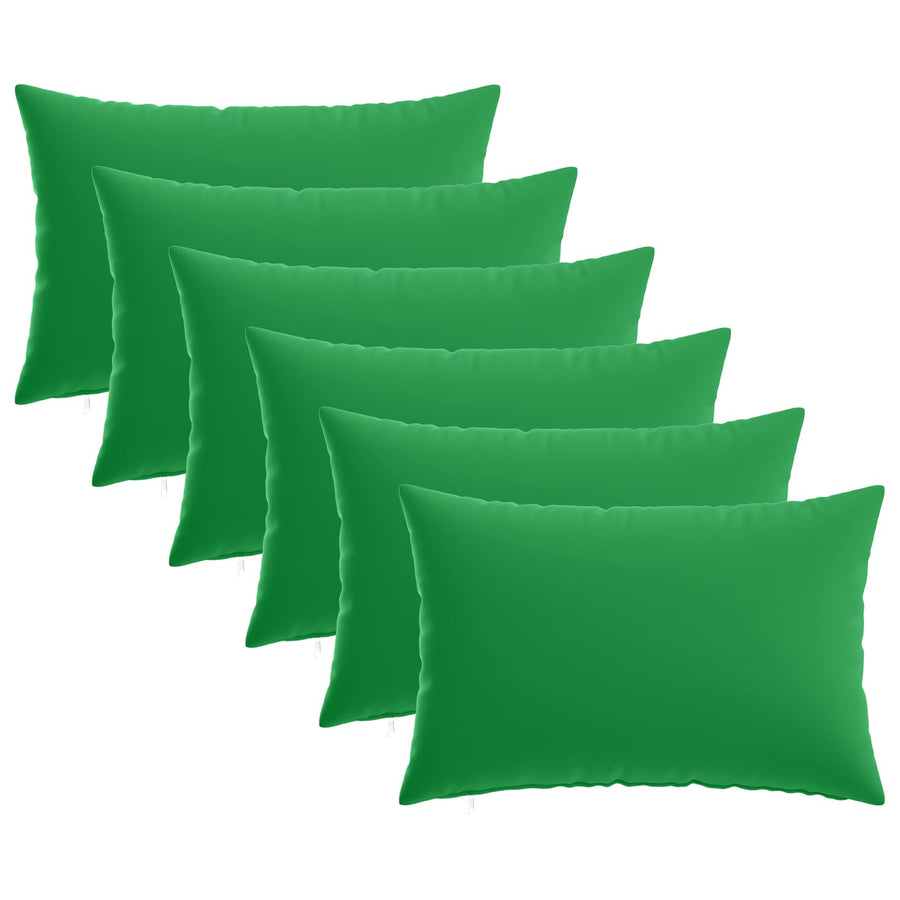 Kussensloop 6 pcs HEERLEN Groen 50 x 80 cm Polyester
