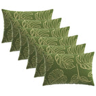 Kussensloop 6 pcs HEERLEN Bladontwerp 50 x 80 cm Polyester