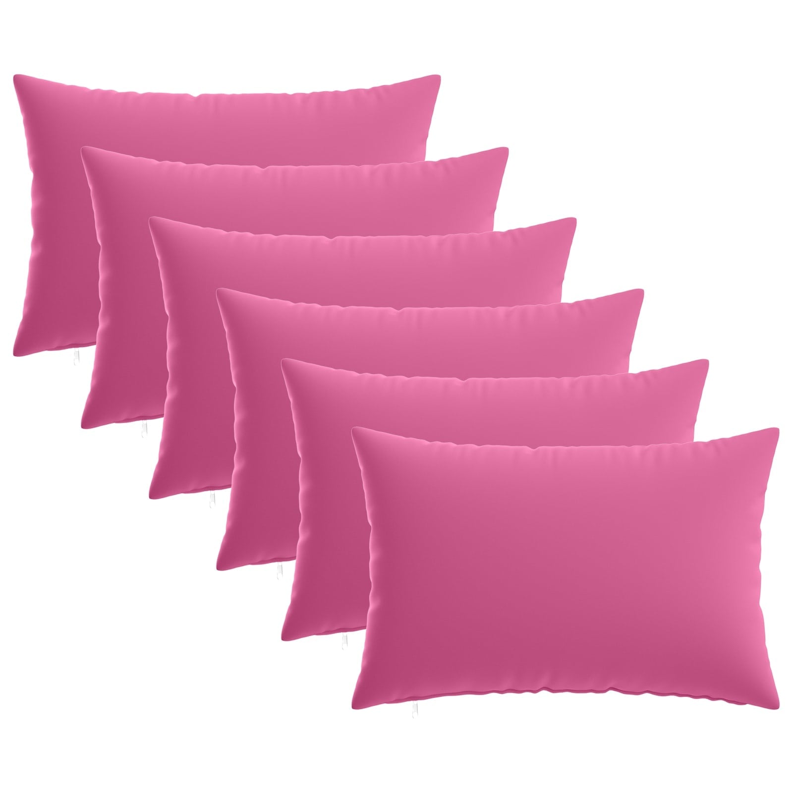 Kussensloop 6 pcs HEERLEN Roze 50 x 80 cm Polyester