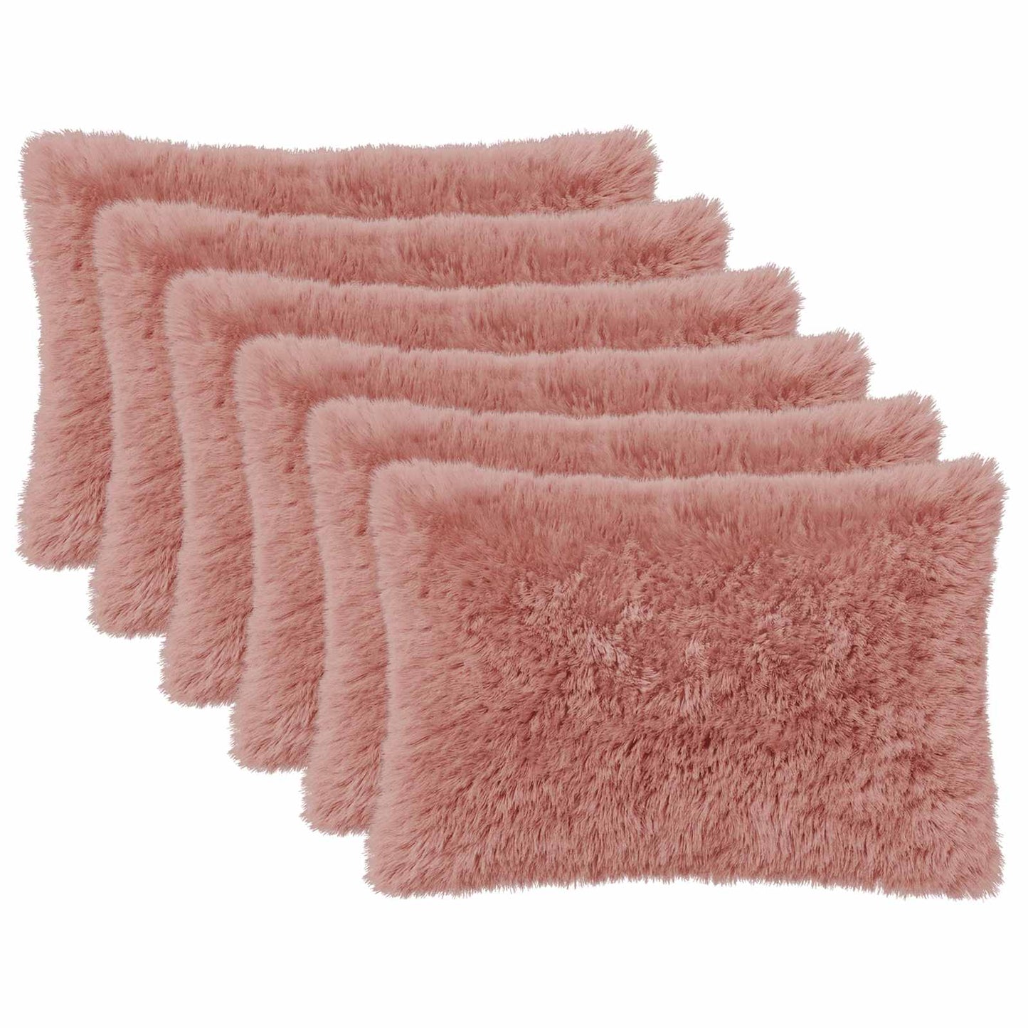 Kussensloop 6 pcs HEERLEN Roze 50 x 80 cm PV Fleece
