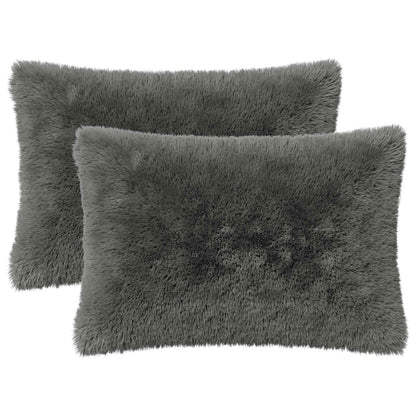 Kussensloop 2 pcs HEERLEN Lichtgrijs 50 x 80 cm PV Fleece