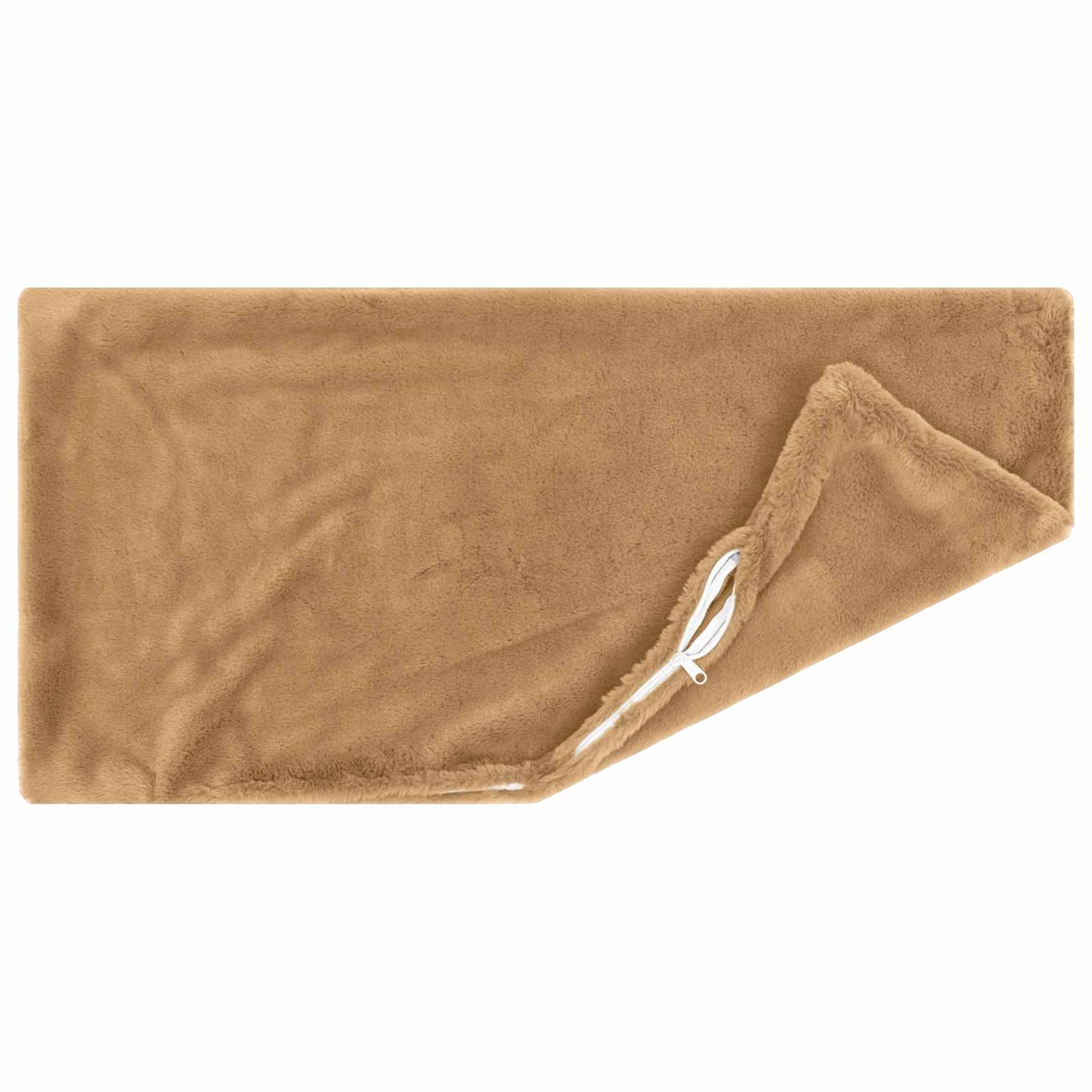 Kussensloop 6 st HEERLEN Taupe 50 x 80 cm Nep Konijnenbont