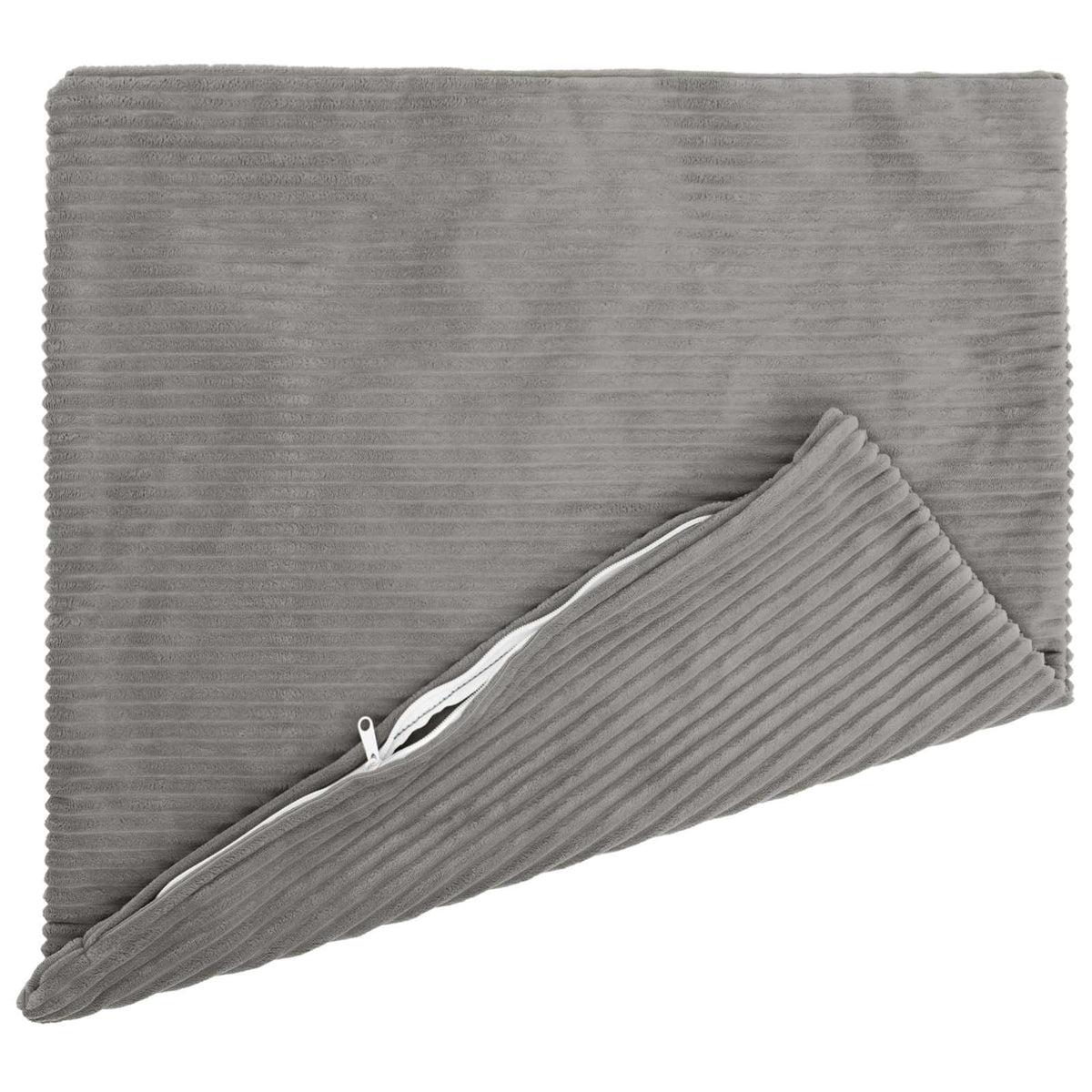 Kussensloop 2 pcs HEERLEN Lichtgrijs 55 x 55 cm corduroy