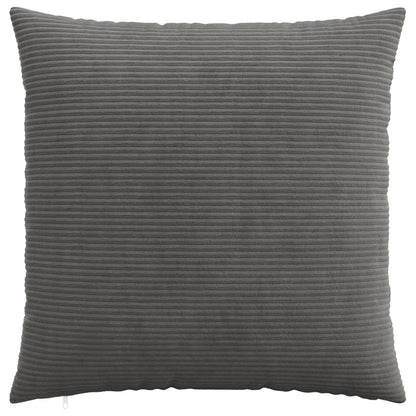 Kussensloop 2 pcs HEERLEN Donkergrijs 55 x 55 cm corduroy