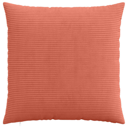 Kussensloop 6 pcs HEERLEN Rood-oranje 55 x 55 cm corduroy