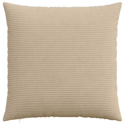 Kussensloop 2 pcs HEERLEN Taupe 55 x 55 cm corduroy