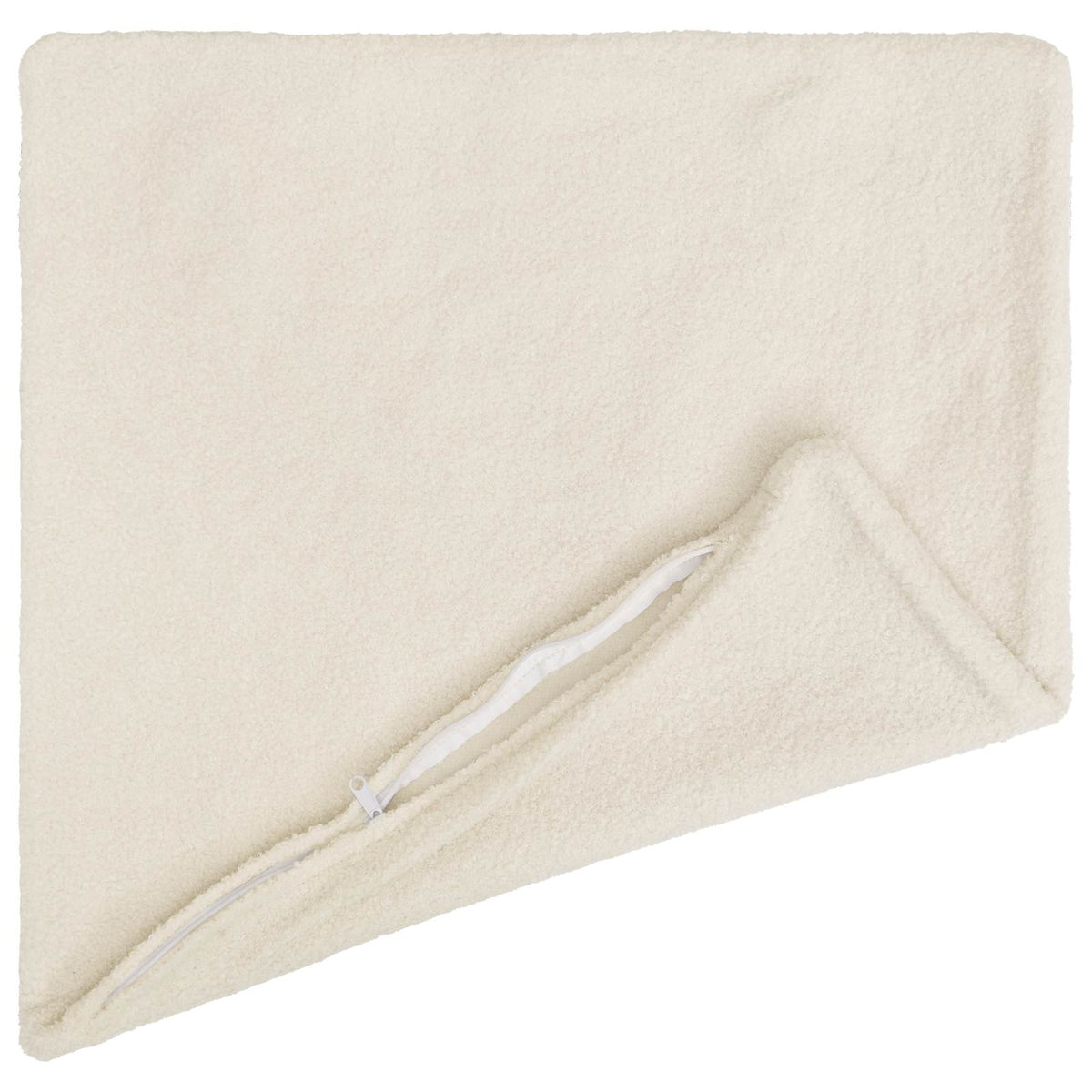 Kussensloop 2 pcs HEERLEN Crèmekleurig 55 x 55 cm Bouclé