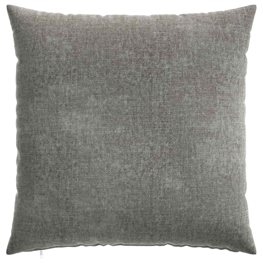Kussensloop 2 st HEERLEN Donkergrijs 55 x 55 cm Chenille Stof
