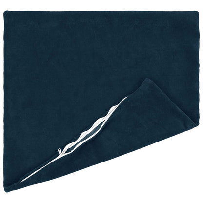 Kussensloop 6 st HEERLEN Blauw 55 x 55 cm Microfiber Fleece
