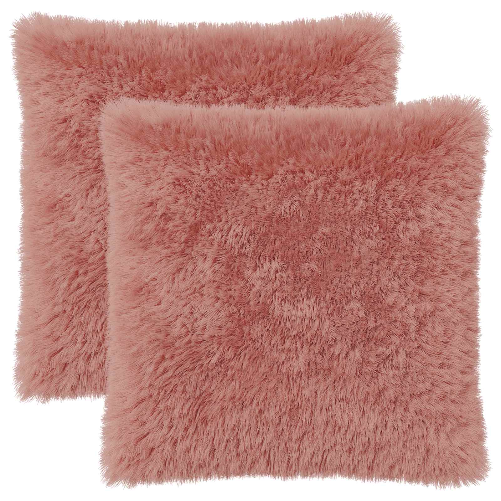 Kussensloop 2 pcs HEERLEN Roze 55 x 55 cm PV Fleece