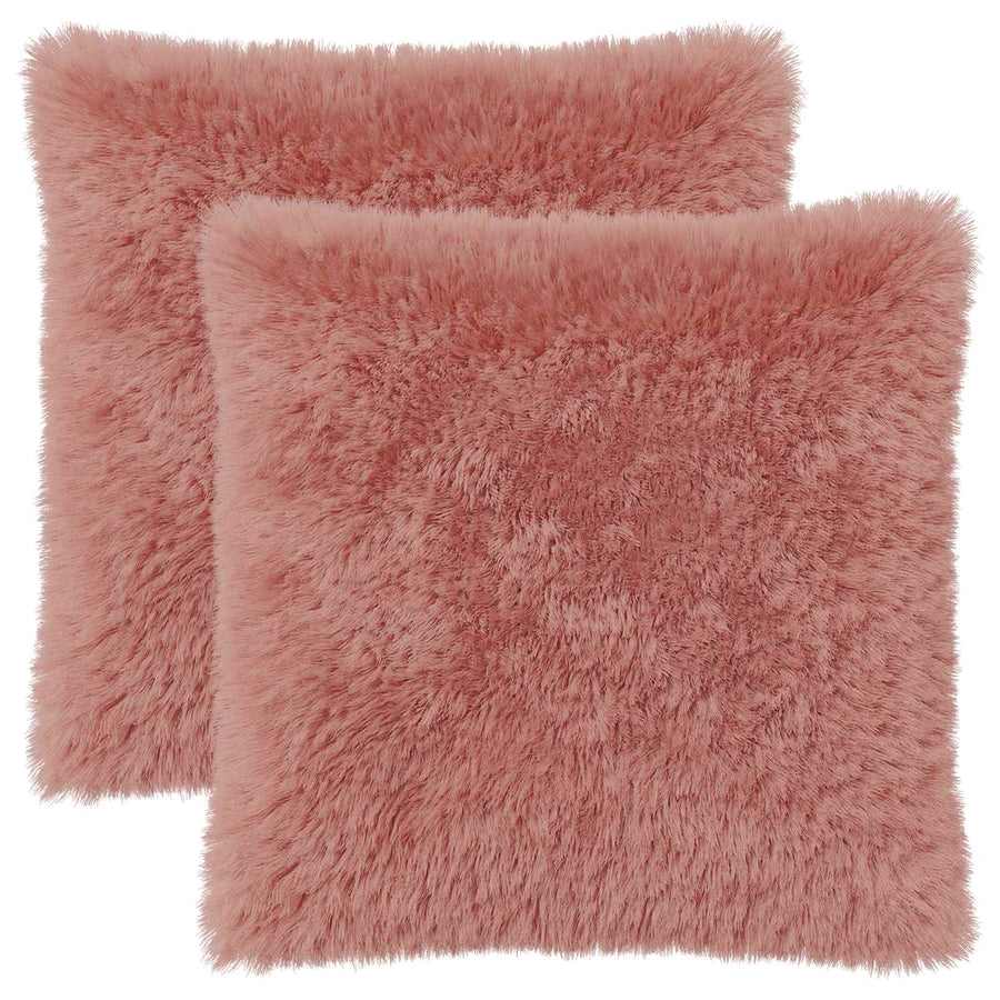 Kussensloop 2 pcs HEERLEN Roze 55 x 55 cm PV Fleece