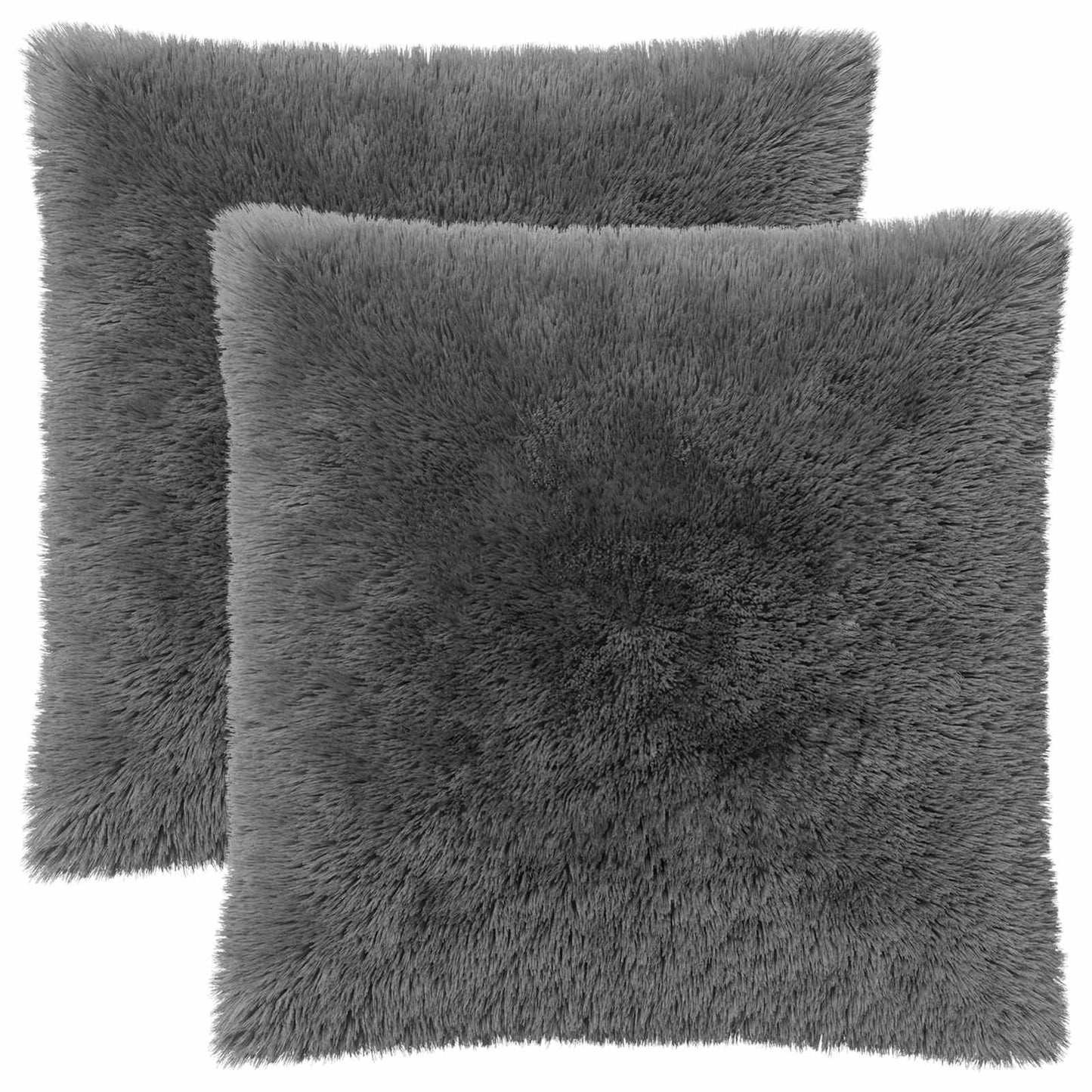 Kussensloop 2 pcs HEERLEN Lichtgrijs 55 x 55 cm PV Fleece