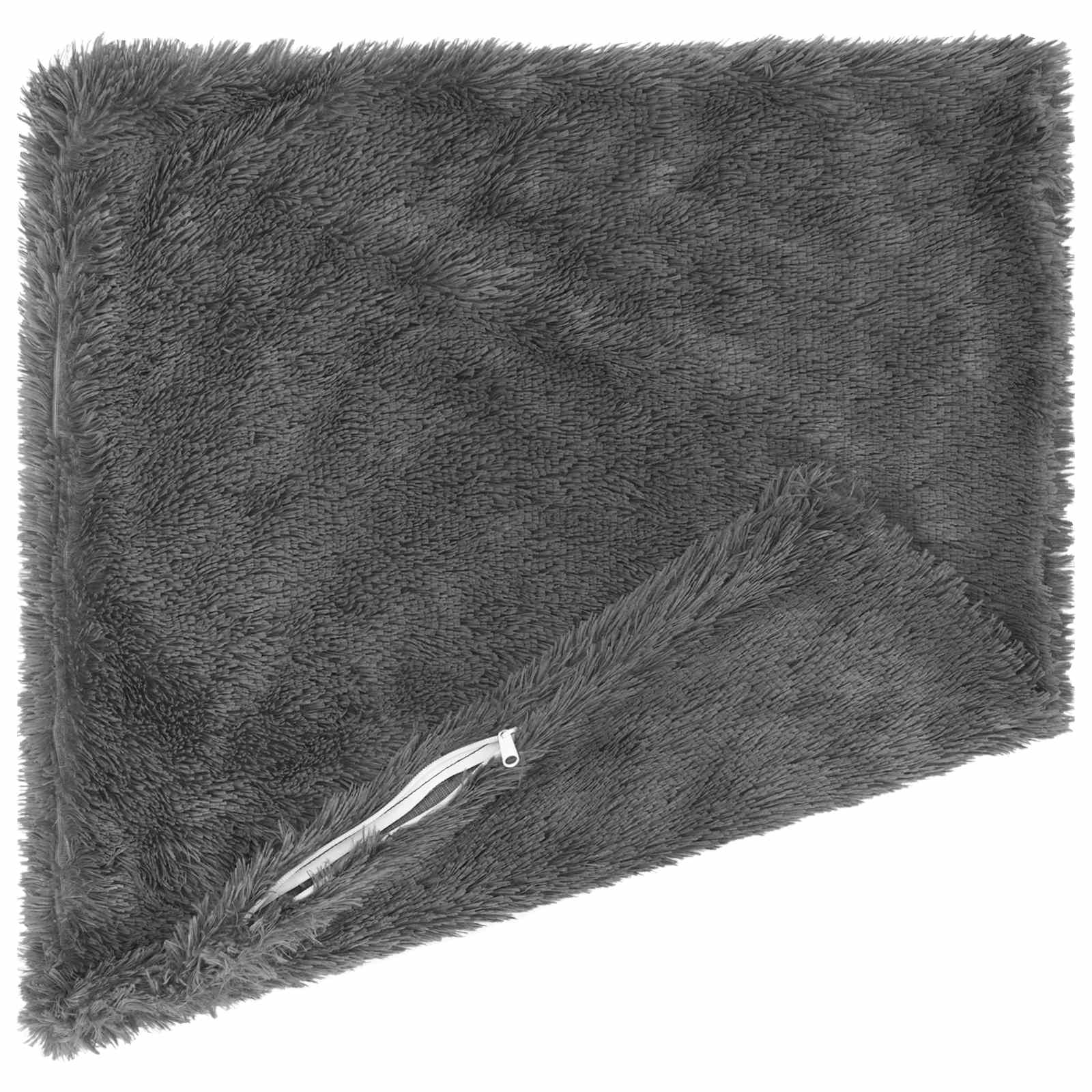 Kussensloop 6 pcs HEERLEN Lichtgrijs 55 x 55 cm PV Fleece