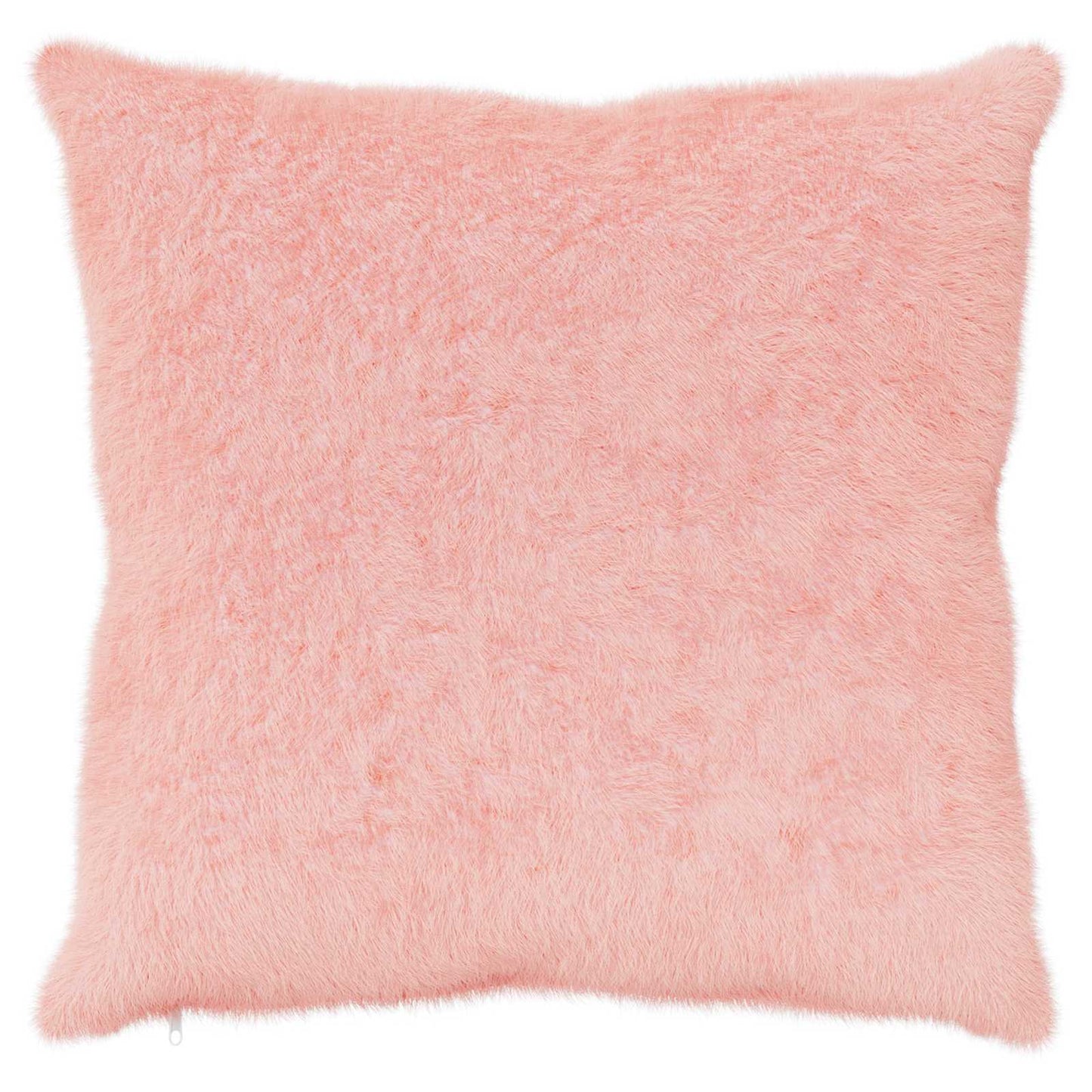 Kussensloop 2 st HEERLEN Roze 55 x 55 cm Nep Konijnenbont