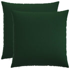 Kussensloop 60x60 cm donkergroen (2 st)
