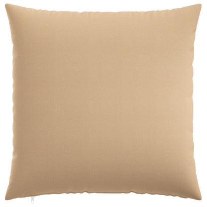 Kussensloop 2 st HEERLEN Crèmekleurig 60 x 60 cm Stof