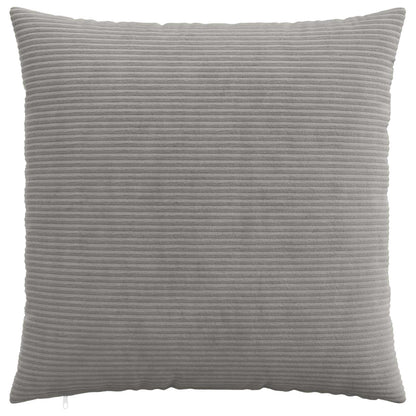 Kussensloop 2 pcs HEERLEN Lichtgrijs 60 x 60 cm corduroy
