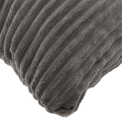 Kussensloop 2 pcs HEERLEN Donkergrijs 60 x 60 cm corduroy