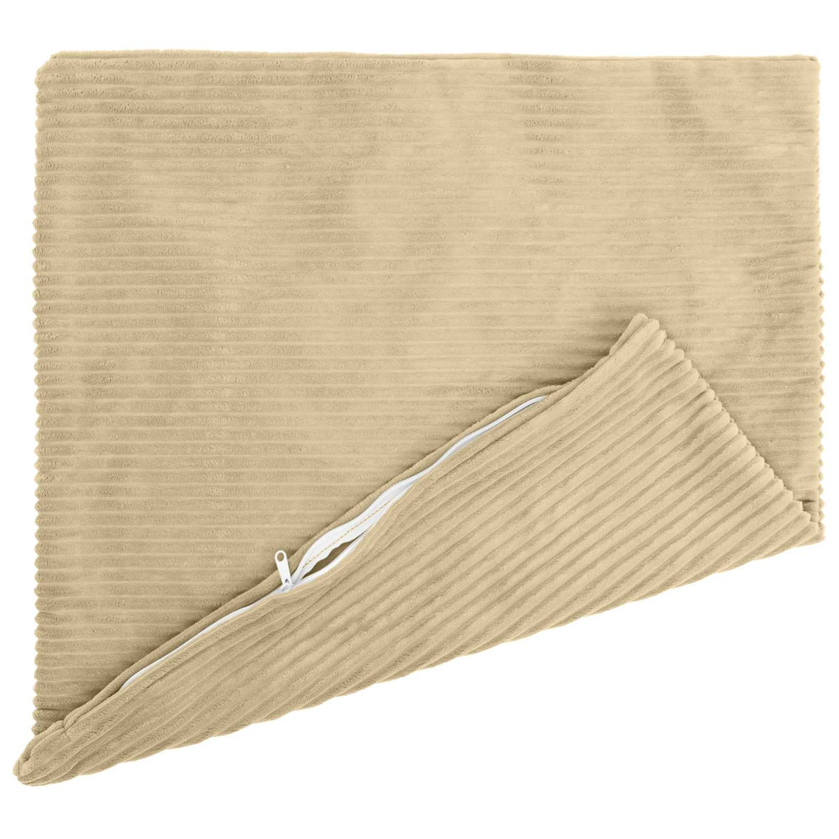 Kussensloop 2 pcs HEERLEN Groen Grijs 60 x 60 cm corduroy