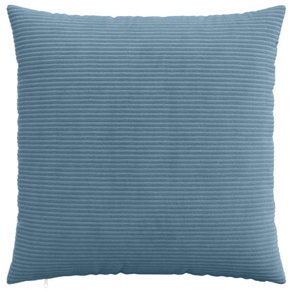 Kussensloop 6 pcs HEERLEN Blauw 60 x 60 cm corduroy