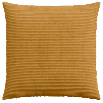 Kussensloop 6 pcs HEERLEN Geel 60 x 60 cm corduroy