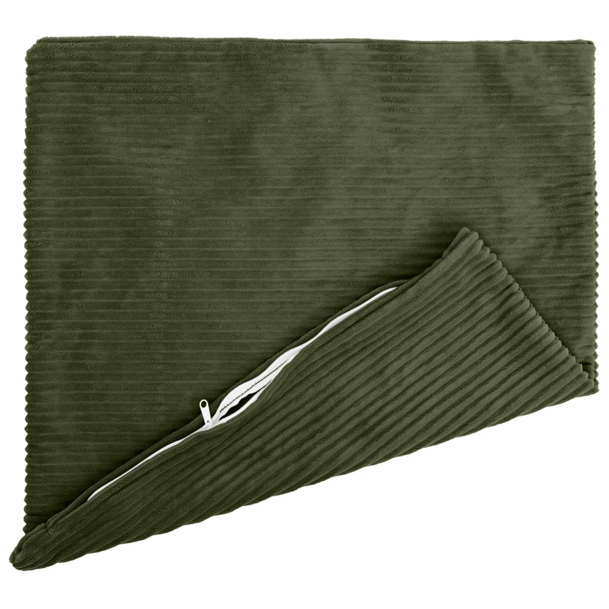 Kussensloop 2 pcs HEERLEN Groen 60 x 60 cm corduroy