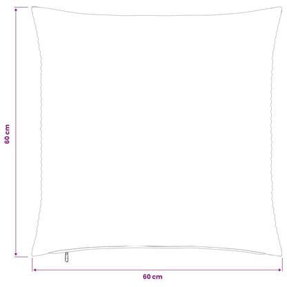 Kussensloop 2 pcs HEERLEN Groen 60 x 60 cm corduroy