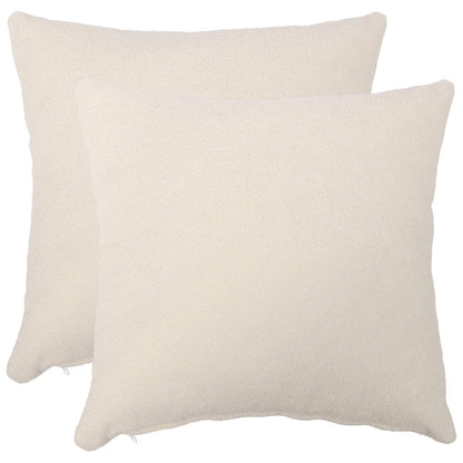 Kussensloop 2 pcs HEERLEN Crèmekleurig 60 x 60 cm Bouclé