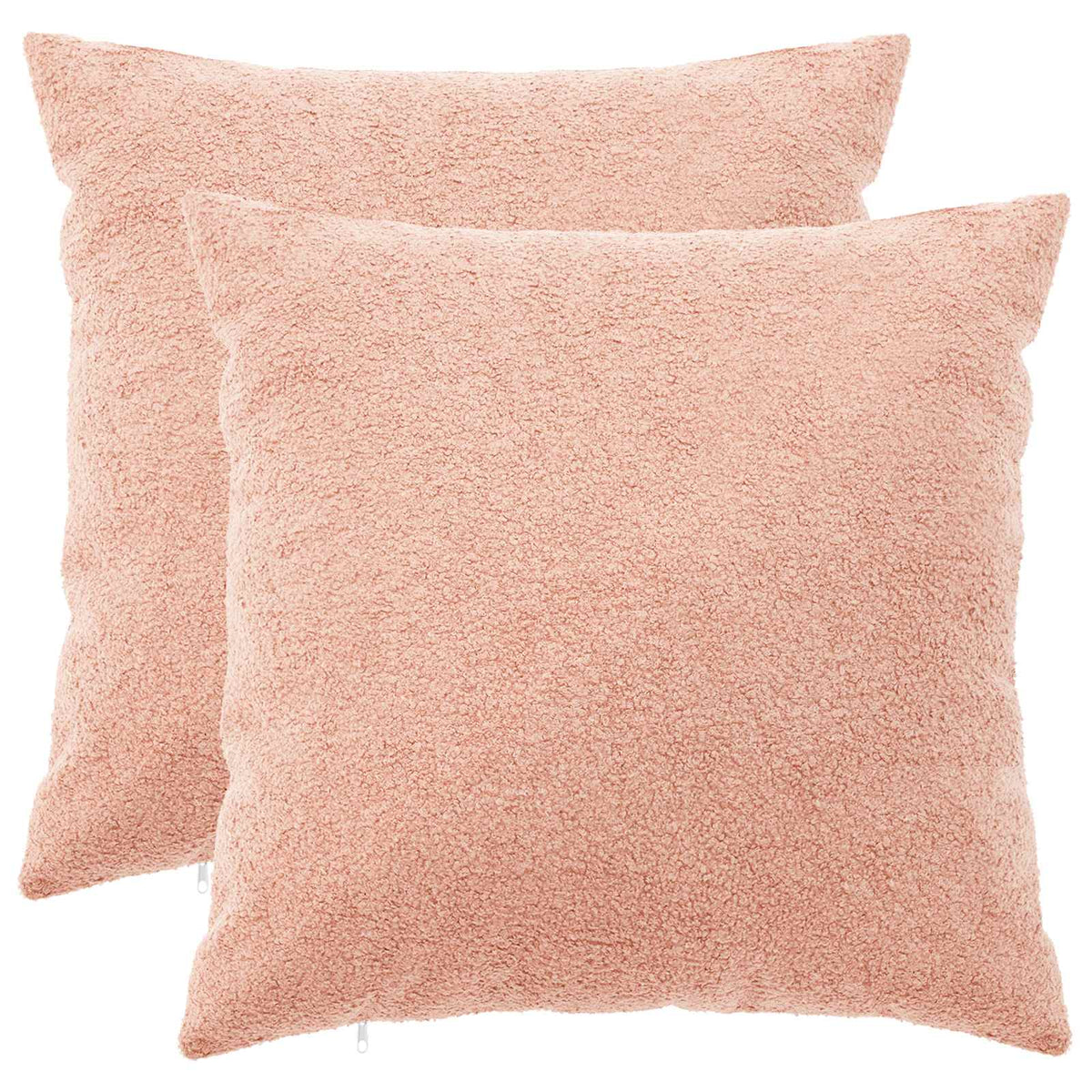 Kussensloop 2 pcs HEERLEN Roze 60 x 60 cm Bouclé