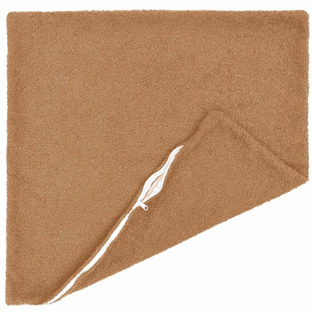 Kussensloop 2 pcs HEERLEN Beige 60 x 60 cm Bouclé