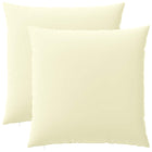 Kussensloop 2 pcs HEERLEN Crèmekleurig 60 x 60 cm Polyester