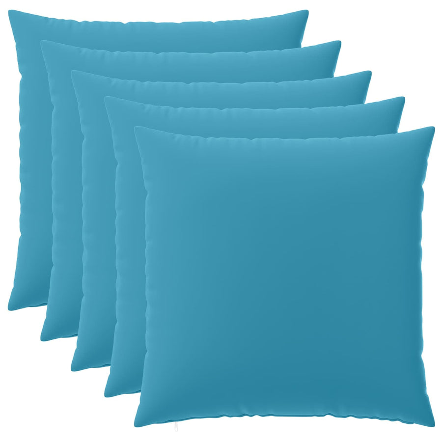 Kussensloop 6 pcs HEERLEN Lichtblauw 60 x 60 cm Polyester