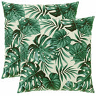 Kussensloop 2 pcs HEERLEN Bladpatroon 60 x 60 cm Polyester