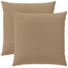 Kussensloop 2 st HEERLEN Taupe 60 x 60 cm Polyester