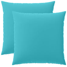 Kussensloop 2 pcs HEERLEN Turquoise 60 x 60 cm Polyester