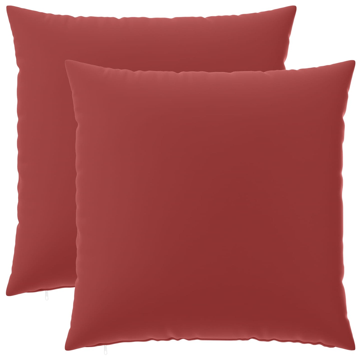 Kussensloop 2 pcs HEERLEN Wijnrood 60 x 60 cm Polyester